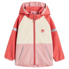 Куртка H&amp;M Water-resistant Softshell, красный/бежевый H&M