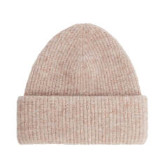 Шапка H&amp;M x Arket Double Cuff Beanie In Alpaca Merino M, бежевый H&M