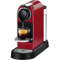 Кофемашина Nespresso Citiz, капсульная, красный