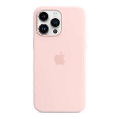 Чехол силиконовый Apple iPhone 14 Pro Max с MagSafe, chalk pink