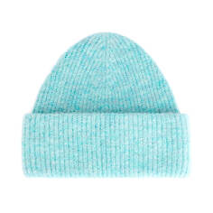 Шапка H&amp;M x Arket Double Cuff Beanie In Alpaca Merino M, светло-бирюзовый H&M