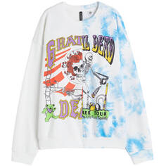 Свитшот H&amp;M Grateful Dead, белый H&M