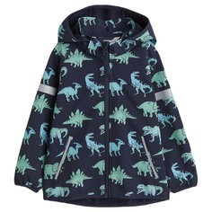 Куртка H&amp;M Water-resistant Dinosaurs, темно-синяя H&M