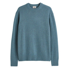 Джемпер H&amp;M Knit Wool, темно-бирюзовый H&M