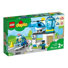 Конструктор LEGO DUPLO 10959 Полицейский участок с вертолетом