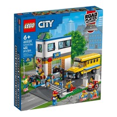 Конструктор LEGO City 60329 Школа со школьным автобусом