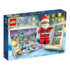 Конструктор LEGO City 60303 Новогодний календарь 2021: Город