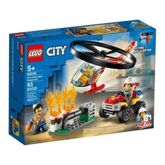 Конструктор LEGO City Fire 60248 Пожарный спасательный вертолёт