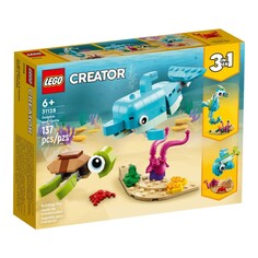 Конструктор LEGO Creator 31128 Дельфин и Черепаха
