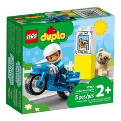 Конструктор LEGO DUPLO 10967 Полицейский мотоцикл