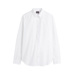 Рубашка H&amp;M Regular Fit Easy-iron, белый H&M