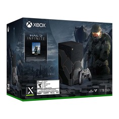 Игровая консоль Microsoft Xbox Series X 1 Тб Halo Infinite Limited Editon, черный