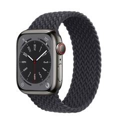 Умные часы Apple Watch Series 8 (GPS+ Cellular), 45 мм, Graphite/Midnight