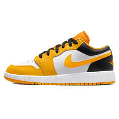 Детские кроссовки Nike Air Jordan 1 Low, бело-желтый