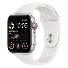 Умные часы Apple Watch Series SE Gen 2 (GPS), 44 мм, M/L, SIlver/White