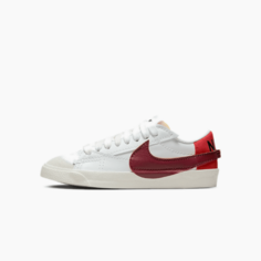 Кеды Nike Blazer Blazer Low &apos;77 Jumbo, белый/темно-красный