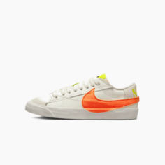 Кеды Nike Blazer Blazer Low &apos;77 Jumbo, белый/оранжевый