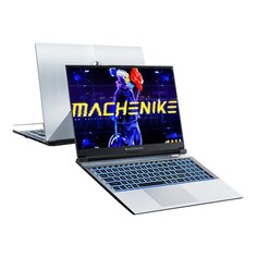Ноутбук Machenike L15C 15.6&quot; FullHD, 64ГБ/512ГБ+2ТБ, i9-12900H, RTX 3060, серебряный, английская клавиатура