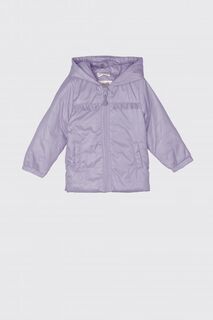 Демисезонная куртка Coccodrillo фиолетовый с капюшоном