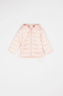 Демисезонная куртка Coccodrillo розовая толстовка с капюшоном