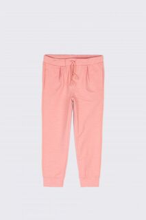 Тренировочные брюки Coccodrillo розовая однотонная со шнурком на талии
