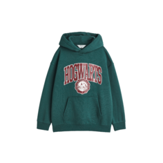 Толстовка H&amp;M Harry Potter Printed hoodie, темно-зеленый H&M