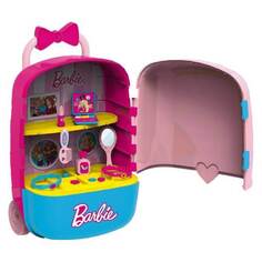 Набор игровой Barbie Mega Case Trolley Beauty Studio