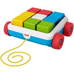 Развивающая игрушка Fisher Price Pull Along Activity Blocks