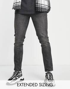 Черные джинсы скинни в стиле американской классики ASOS DESIGN Cone Mill Denim