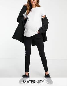 Черные джинсы Jamie Topshop Maternity Over Bump