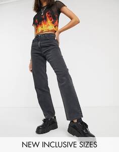 Черные джинсы мамочки COLLUSION x006
