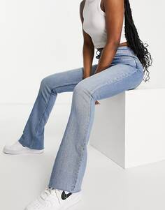 Расклешенные джинсы с высокой посадкой в ​​стиле 70-х ASOS DESIGN