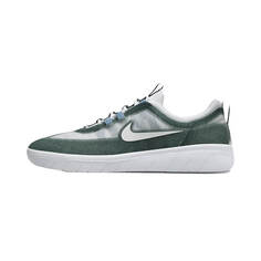 Скейтерские кеды Nike SB Nyjah Free 2 Premium, зелёный/белый
