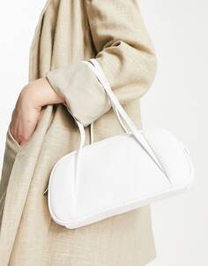 Белая сумка-котелок ASOS DESIGN