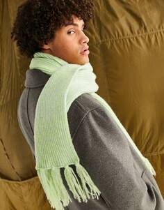 Неоново-зеленый шарф-одеяло ASOS DESIGN
