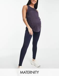 Леггинсы ASOS 4505 Maternity icon с фигурной деталью попы