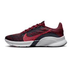 Кроссовки Nike SuperRep Go 3 Next Nature Flyknit, бордовый/черный