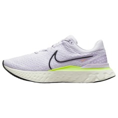 Кроссовки Nike React Infinity Run Flyknit 3, светло-фиолетовый/зеленый/белый