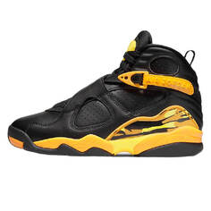Кроссовки Nike Air Jordan 8 Retro, черный/желтый