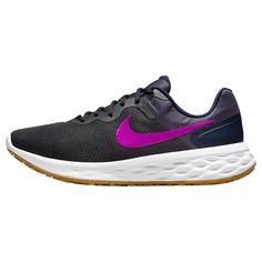 Кроссовки Nike Revolution 6 Next Nature, черный/темно-синий/фиолетовый