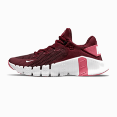 Кроссовки Nike Free Metcon 4, темно-бордовый/белый