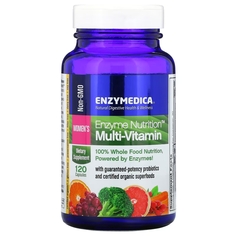 Мультивитамины для Женщин Enzymedica Enzyme Nutrition, 120 капсул