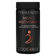 Codeage Ферментированный мультивитамин для мужчин более 25 витаминов минералы, 120 капсул