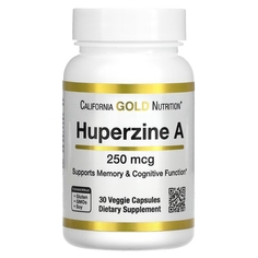 Гуперзин А California Gold Nutrition, 30 капсул