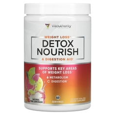 Vitauthority Weight Loss Detox Nourish &amp; Digestion Aid Natural Pink Lemonade, 310 г
