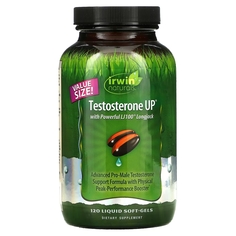 Irwin Naturals Testosterone UP тестостерон, 120 капсул