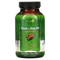 Успокаивающее Irwin Naturals Power to Sleep, 60 капсул