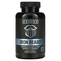 Пищевая Добавка Zhou Nutrition Iron Beard, 60 капсул