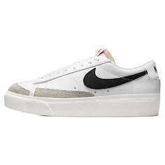 Кроссовки Nike Blazer Low Platform, серо-белый