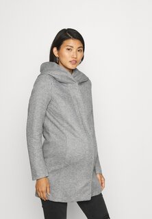 Пальто зимнее ONLY Maternity, серый